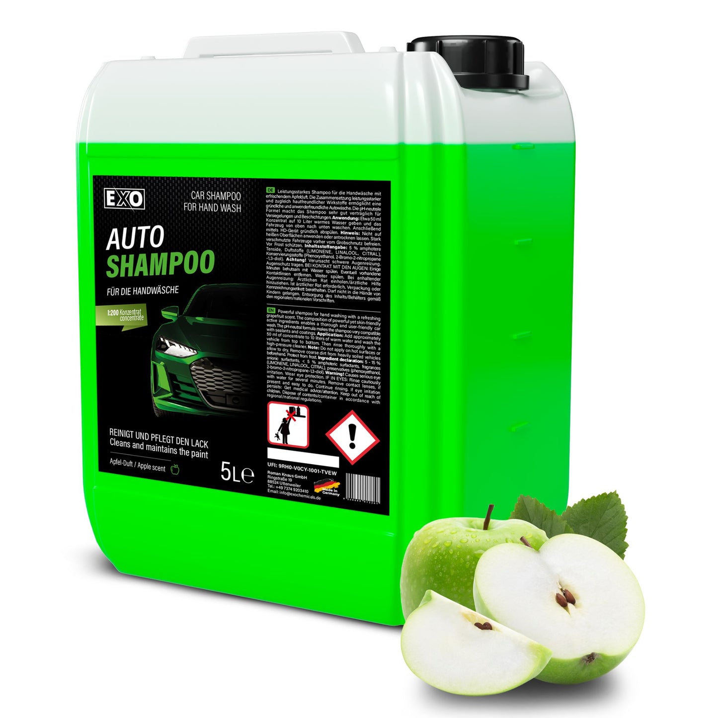 EXO® Autoshampoo Apfel