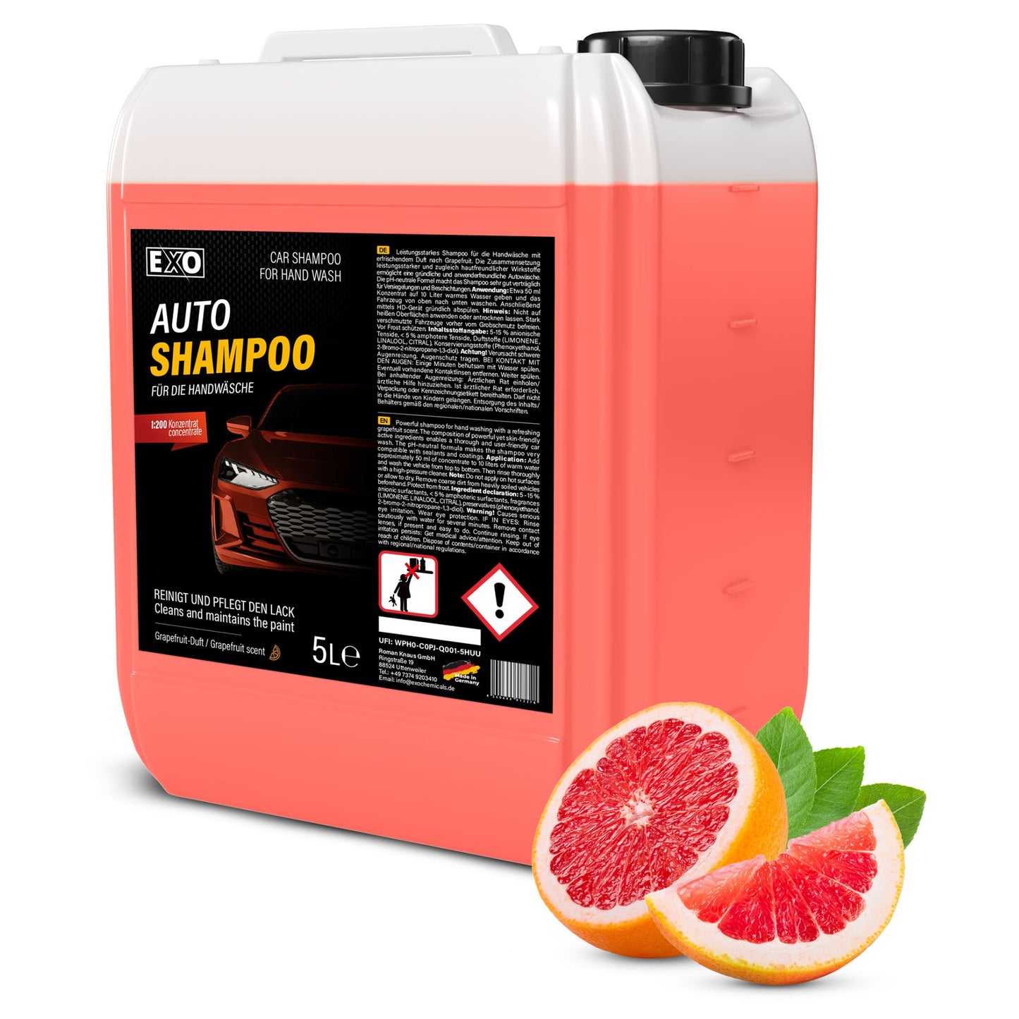 EXO® Autoshampoo Grapefruit