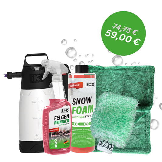 EXO® SCHAUMWÄSCHE SET